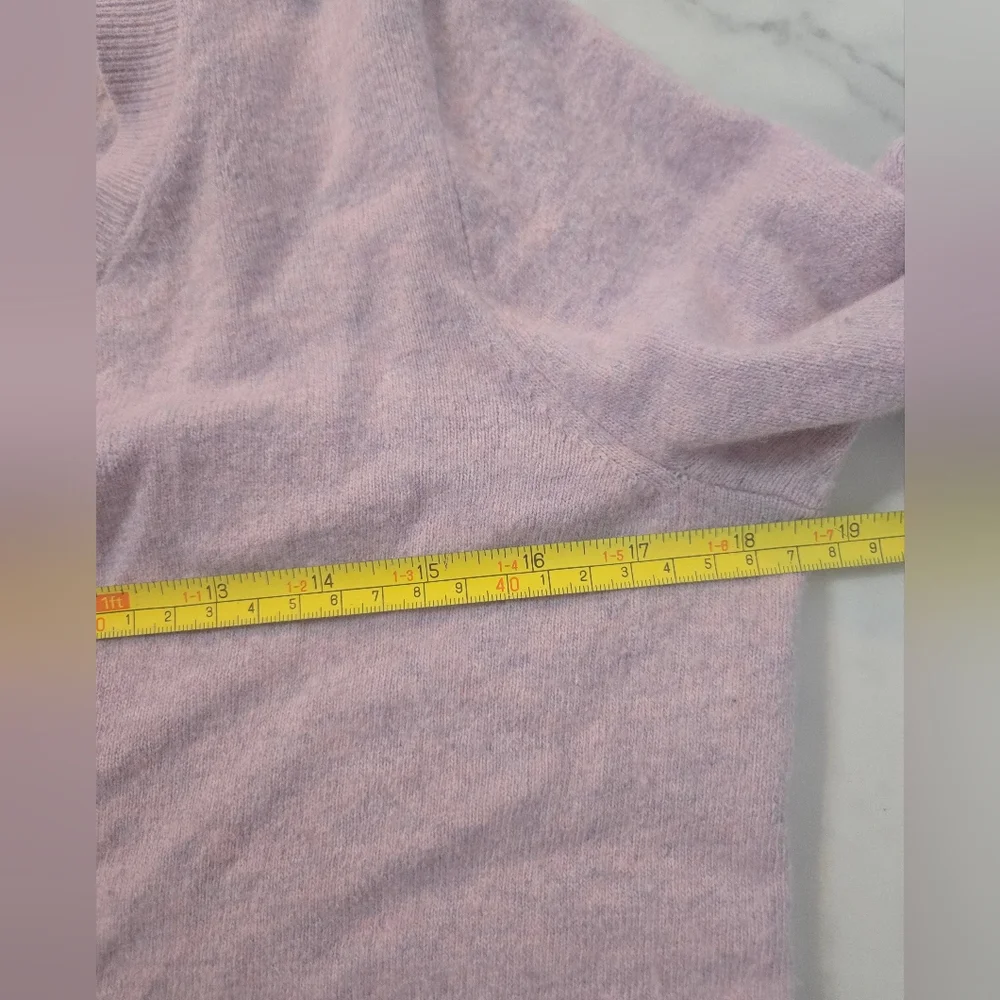 J. Crew Cotton Wool Blend Crew Neck Lilac Sweater XS